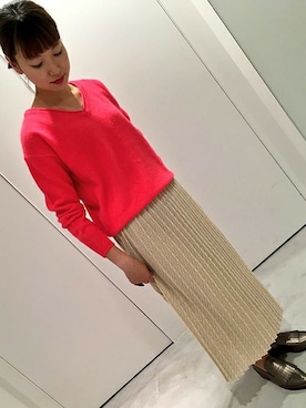 「nitca（ニトカ）のアイテム」を使った、note et silence.さん（レディース・160cm）の秋コーディネート