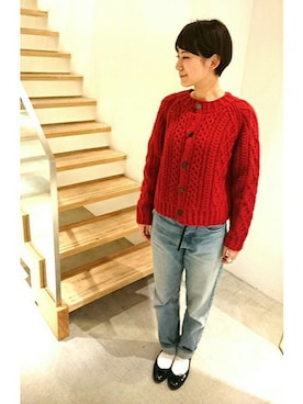 「nitca（ニトカ）のアイテム」を使った、note et silence.さん（レディース・160cm）の秋コーディネート