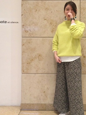 note et silence.さん（レディース・165cm）の秋コーディネート