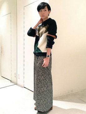 note et silence.さん（レディース・166cm）の秋コーディネート