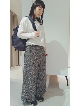 「nitca（ニトカ）のアイテム」を使った、note et silence.さん（レディース・160cm）の秋コーディネート