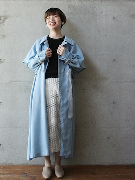 「OLIKA（オリカ）のアイテム」を使った、note et silence.さん（レディース・163cm）の春コーディネート