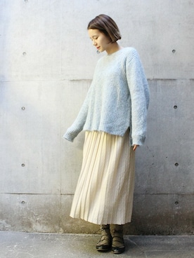 note et silence.さん（レディース・162cm）の冬コーディネート