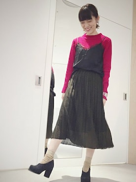 note et silence.さん（レディース・155cm）の冬コーディネート