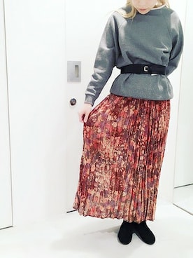 note et silence.さん（レディース・160cm）の冬コーディネート