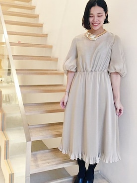 「OLIKA（オリカ）のアイテム」を使った、note et silence.さん（レディース・160cm）の春コーディネート