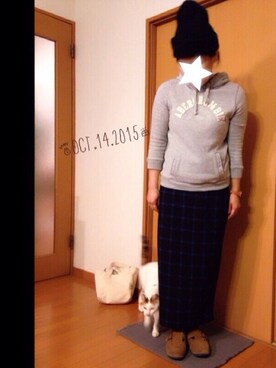 「grove（グローブ）のアイテム（その他シューズ）」を使った、MAKIRIKIさん（レディース・151cm）の秋コーディネート