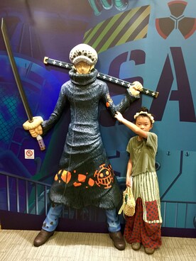 「ro（ロー）のアイテム」を使った、あやねこさん（キッズ・127cm）の夏コーディネート