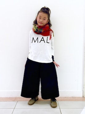 あやねこさん（キッズ・130cm）の秋コーディネート