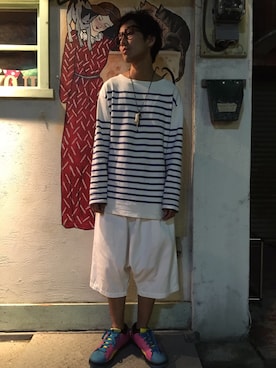「ICECREAM（アイスクリーム）のアイテム」を使った、AND YOUさん（メンズ・173cm）の春コーディネート