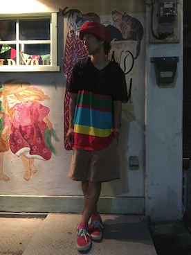 「高松」｜AND YOUさん（メンズ・173cm）の夏コーディネート