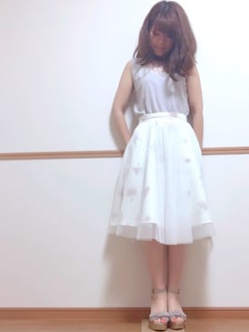 「ドラフトDAZ」｜syokoさん（レディース・159cm）の夏コーディネート