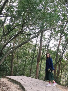 「travel」｜「アイテム（雑貨/ホビー）」を使った、kelpieslylさん（レディース・166cm）の春コーディネート