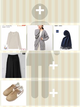 *yccさん（レディース・157cm）の秋コーディネート