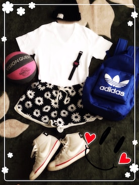 きなこ♥さん（レディース・170cm）の夏コーディネート