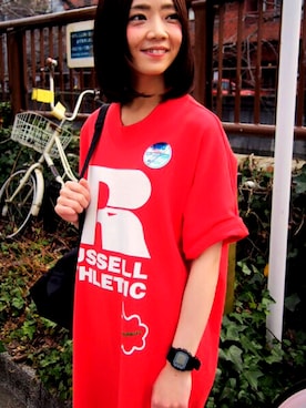 「FRAPBOIS（フラボア）のアイテム」を使った、MATSUKOさん（レディース・152cm）の冬コーディネート