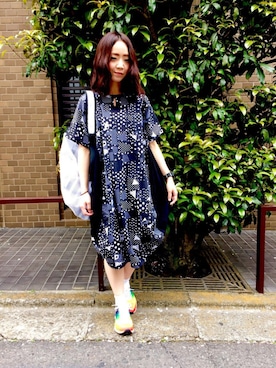 「FRAPBOIS（フラボア）のサーモ717【LADY'S】（スニーカー、その他）」を使った、MATSUKOさん（レディース・152cm）の春コーディネート