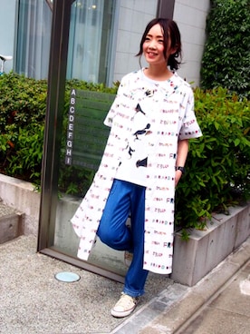 MATSUKOさん（レディース・152cm）の夏コーディネート