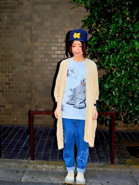 「アイテム（腕時計）」を使った、MATSUKOさん（レディース・152cm）の夏コーディネート