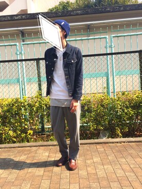 たろーさん（メンズ・174cm）の春コーディネート