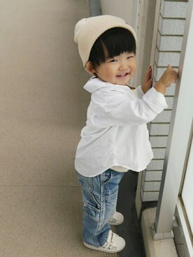 *そうまりこ*さん(キッズ・80cm)の秋コーディネート