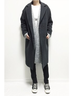「妄想コーデ」｜「アイテム（ジャケット/アウター）」を使った、miyuさん（レディース・162cm）の秋コーディネート