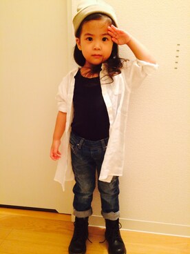 yui_mさん（キッズ・100cm）の秋コーディネート