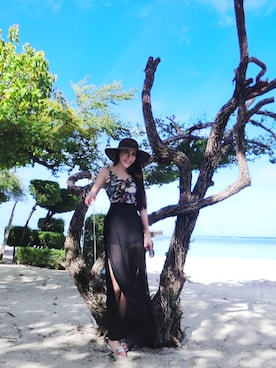 「Three floor（-）のアイテム」を使った、Vanesayoyoさん（レディース・172cm）の春コーディネート