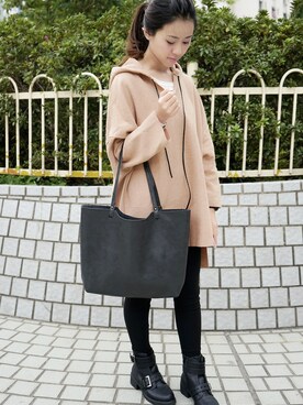 「holiday」｜「アイテム（その他トップス）」を使った、EstherLawさん（レディース・156cm）の冬コーディネート