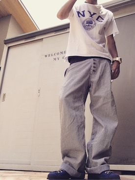 ハマちゃんさん（メンズ・180cm）の夏コーディネート