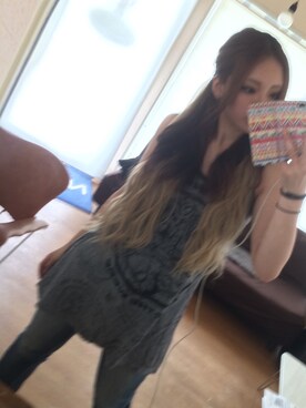 「Chaua（チャウアー）のアイテム（トップス）」を使った、Emilyさん（レディース・165cm）の秋コーディネート