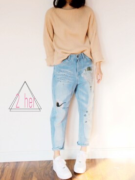 -李文丹さんのコーディネート