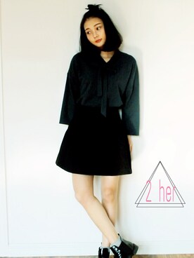 -李文丹さんのコーディネート