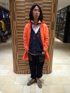 おかださん（メンズ・175cm）の冬コーディネート