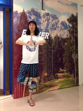 おかださん（メンズ・175cm）の春コーディネート