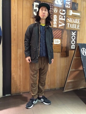 おかださん（メンズ・175cm）の秋コーディネート