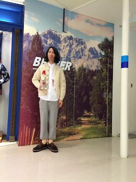 おかださん（メンズ・175cm）の秋コーディネート