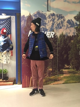 おかださん（メンズ・175cm）の冬コーディネート