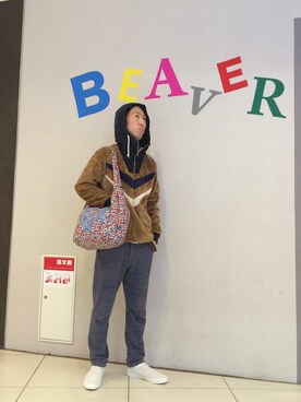 おかださん(メンズ・175cm)の冬コーディネート