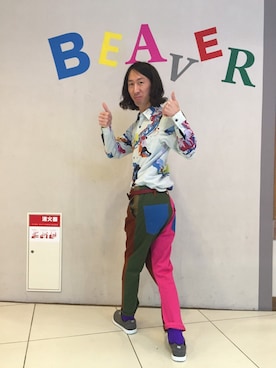 おかださん（メンズ・175cm）の冬コーディネート