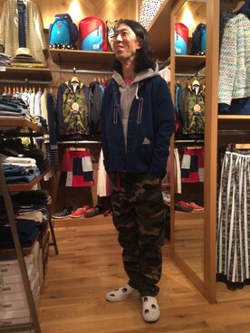「横尾忠則」｜おかださん（メンズ・175cm）の春コーディネート