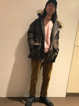おかださん(メンズ・175cm)の秋コーディネート