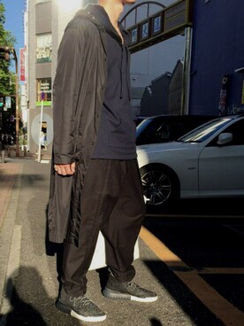 「PHENOMENON（フェノメノン）のアイテム（その他アウター）」を使った、リョウさん（メンズ・174cm）の春コーディネート