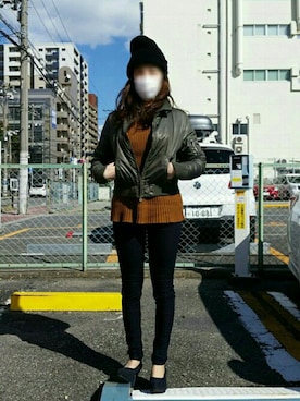 「SHIPS JET BLUE（シップスジェットブルー）のアイテム（帽子）」を使った、ひさん（レディース・155cm）の春コーディネート