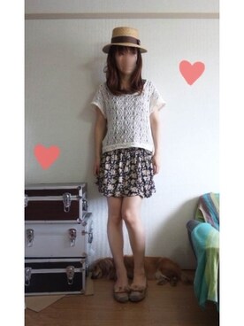 「アイテム（アンサンブル）」を使った、nayuuさんの夏コーディネート