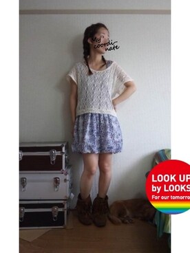 「アイテム（アンサンブル）」を使った、nayuuさんの夏コーディネート