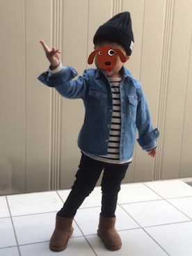 R.Y☺︎さん（キッズ・90cm）の冬コーディネート