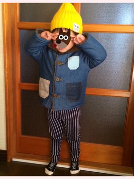 R.Y☺︎さん（キッズ・90cm）の冬コーディネート