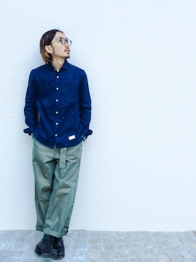 「icons」｜浅野 喜幸さん（メンズ・168cm）の夏コーディネート