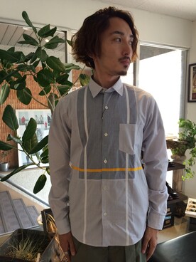 「icons」｜浅野 喜幸さん（メンズ・168cm）の夏コーディネート